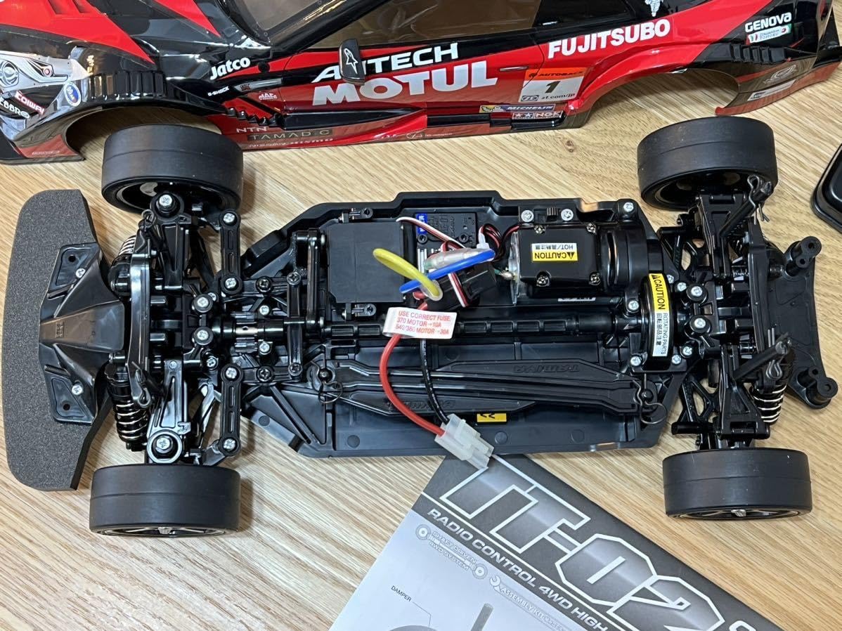 タミヤtt-02シャーシ　プロポのみ タミヤtt-02シャーシプロポのみ